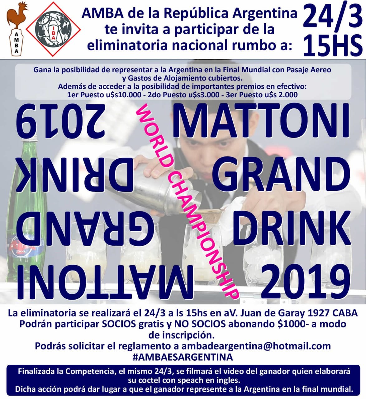 Eliminatorias Mattoni Grand Drink 2019